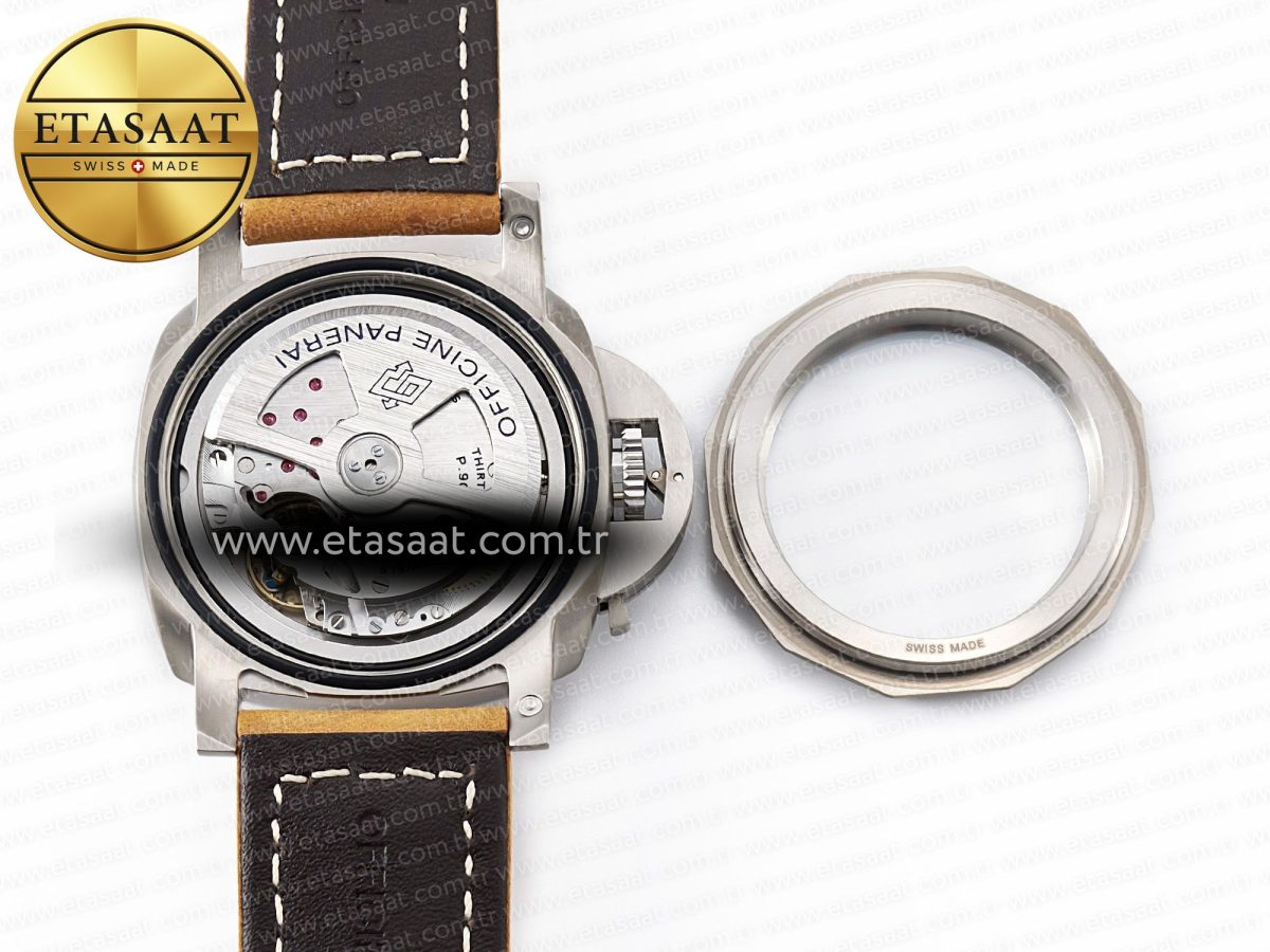 Penerai PAM1351 W TTF 1:1 Best Edition on Asso Leather Strap P9010 - Görsel 19