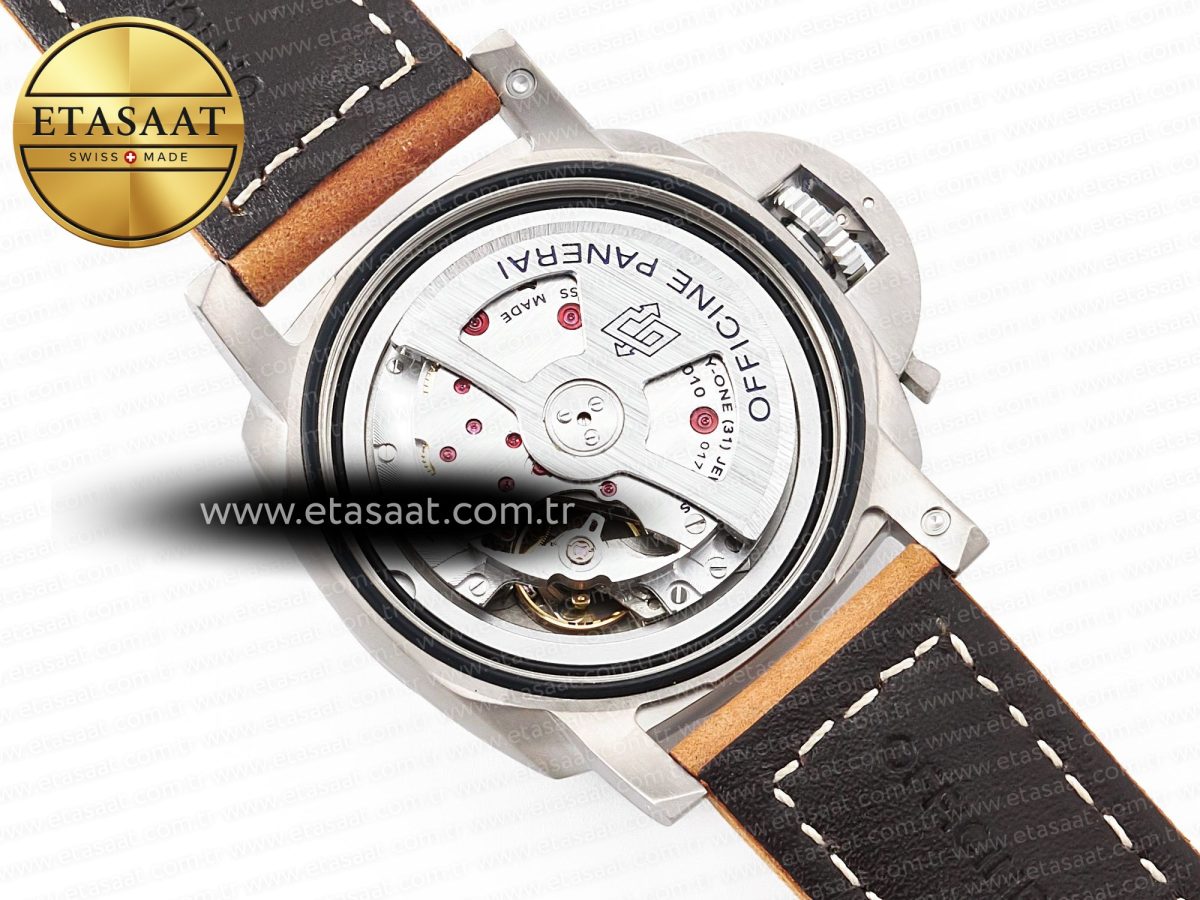 Penerai PAM1351 W TTF 1:1 Best Edition on Asso Leather Strap P9010 - Görsel 20