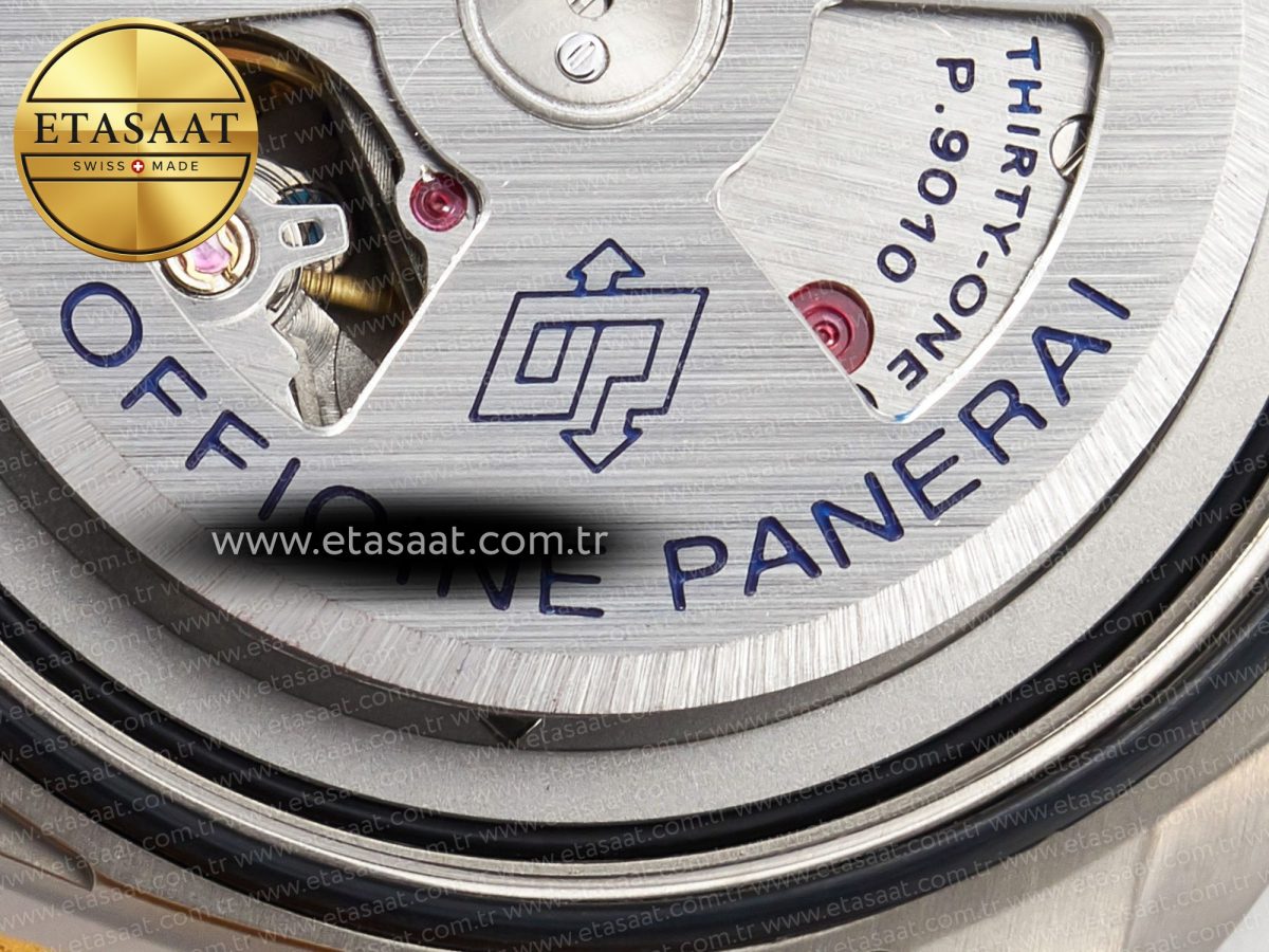 Penerai PAM1351 W TTF 1:1 Best Edition on Asso Leather Strap P9010 - Görsel 24