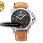 Panerai PAM1351 W TTF Asso Deri Kayış P9010 Eta Saat - Görsel 3 - 1:1 Süper Klon Saat