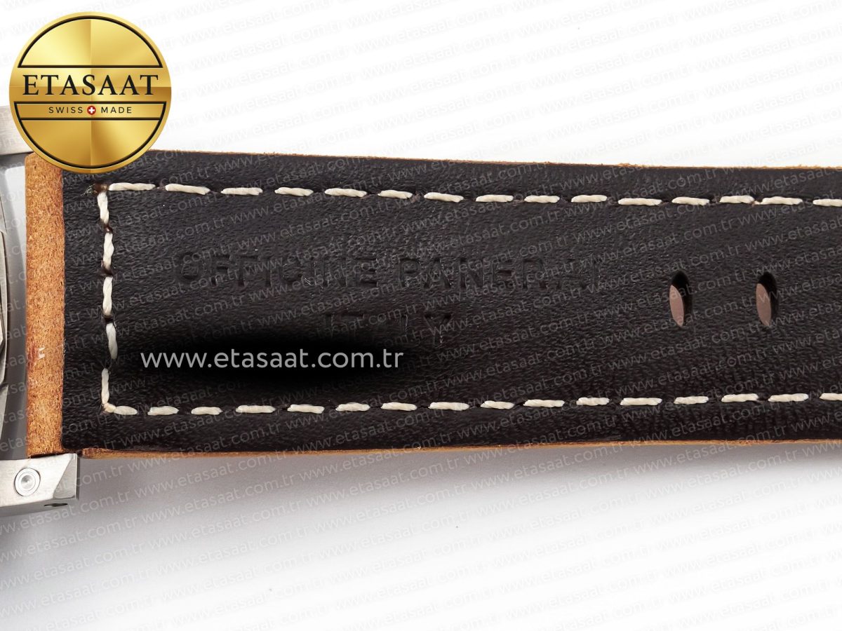 Penerai PAM1351 W TTF 1:1 Best Edition on Asso Leather Strap P9010 - Görsel 32