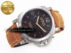 Penerai PAM1351 W TTF 1:1 Best Edition on Asso Leather Strap P9010 - Görsel 8