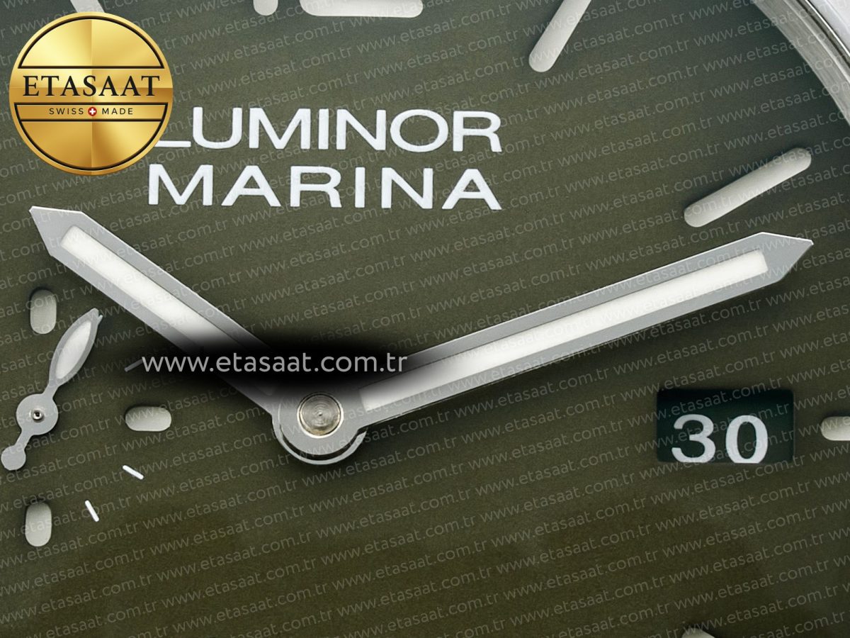 Penerai PAM1356 W TTF 1:1 Best Edition on Green Nylon Strap P9010 - Görsel 10