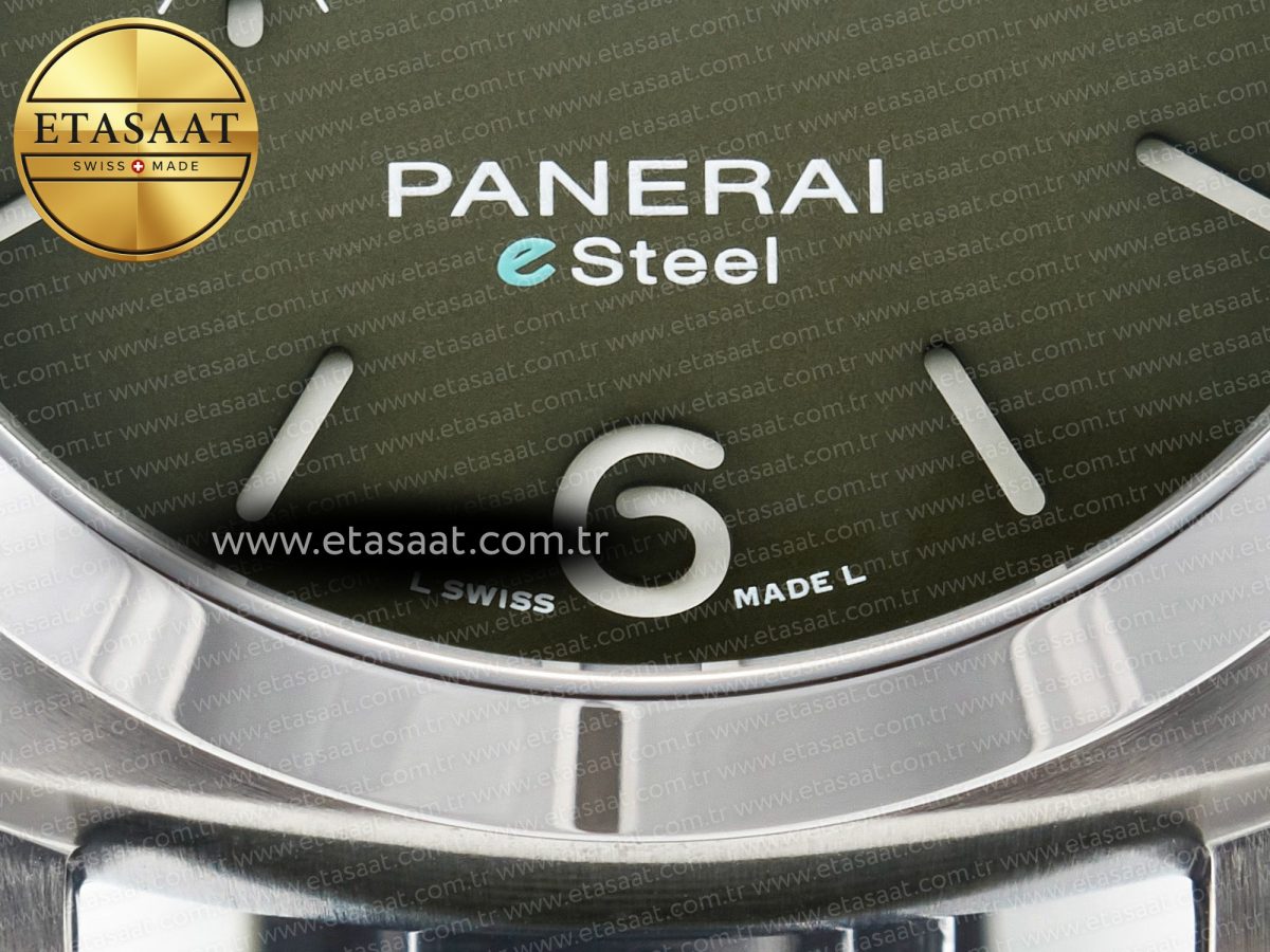 Penerai PAM1356 W TTF 1:1 Best Edition on Green Nylon Strap P9010 - Görsel 13