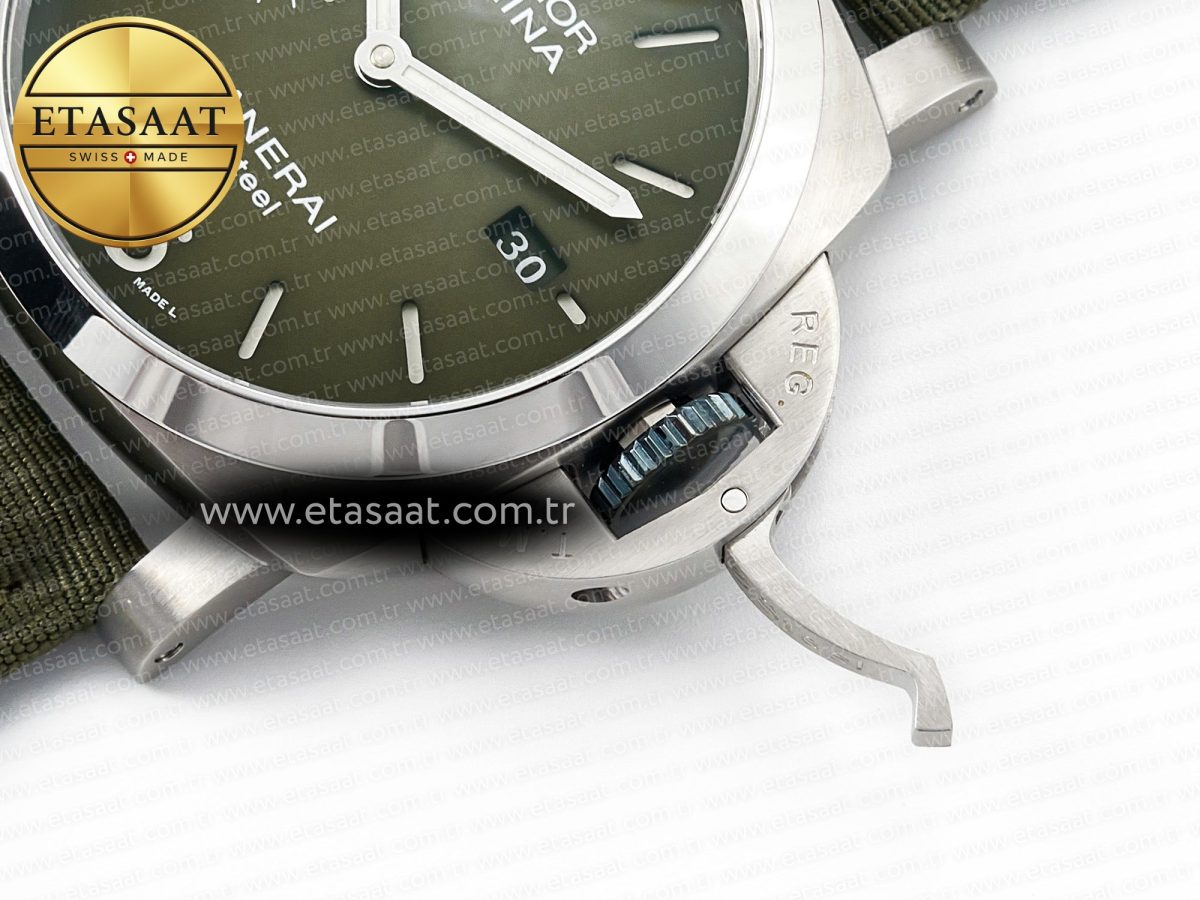 Penerai PAM1356 W TTF 1:1 Best Edition on Green Nylon Strap P9010 - Görsel 15