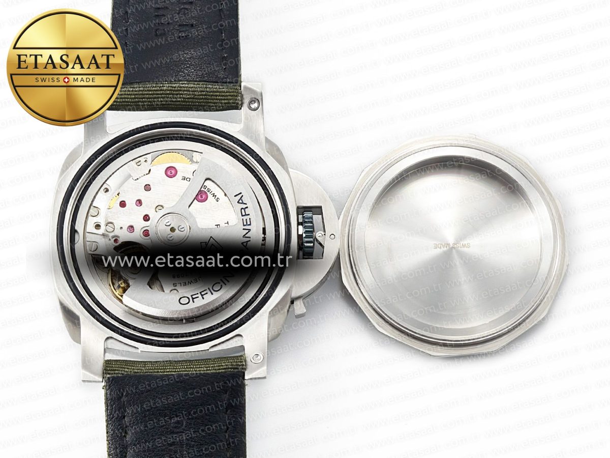 Penerai PAM1356 W TTF 1:1 Best Edition on Green Nylon Strap P9010 - Görsel 20