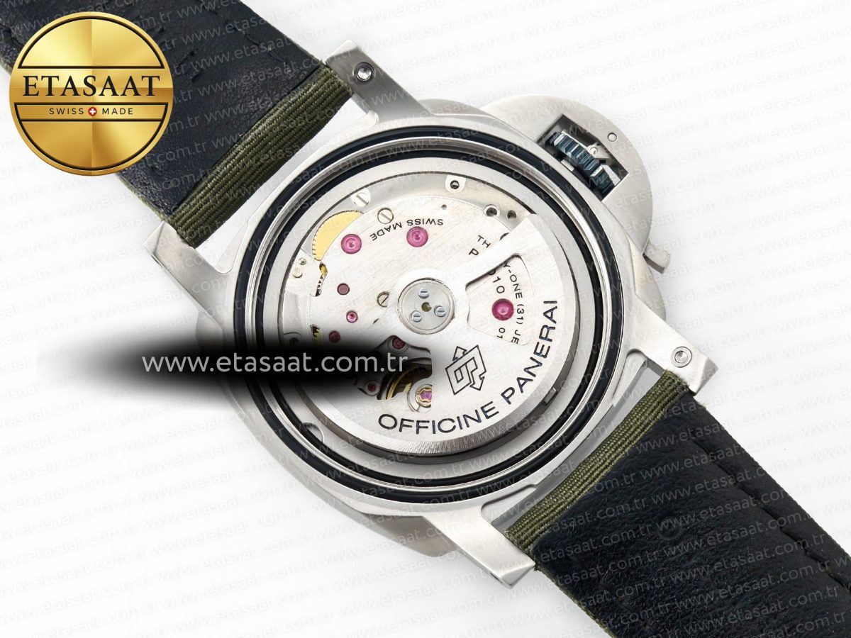 Penerai PAM1356 W TTF 1:1 Best Edition on Green Nylon Strap P9010 - Görsel 21