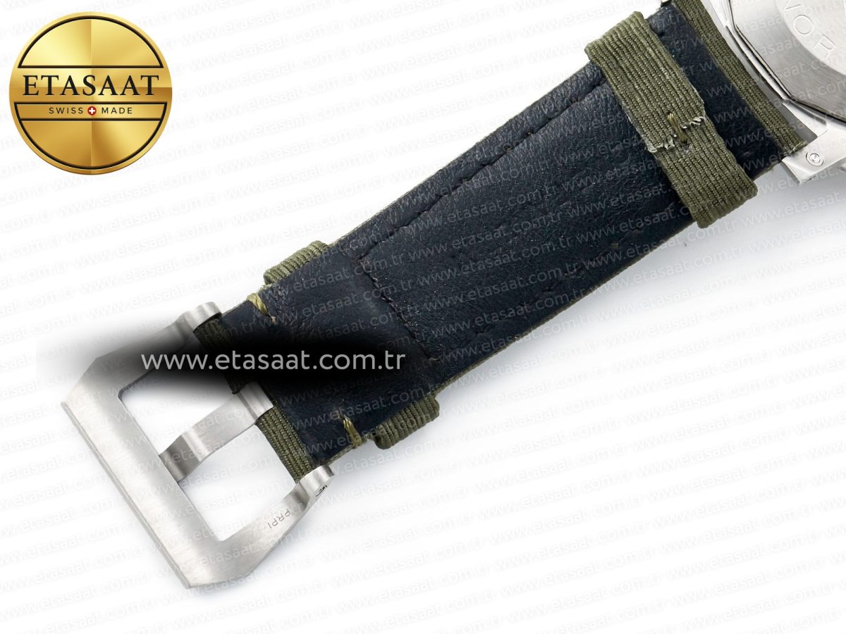 Penerai PAM1356 W TTF 1:1 Best Edition on Green Nylon Strap P9010 - Görsel 28
