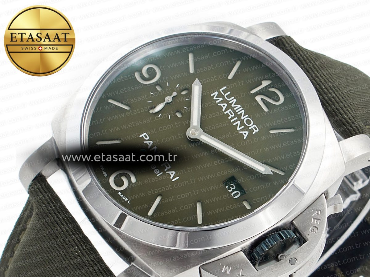 Penerai PAM1356 W TTF 1:1 Best Edition on Green Nylon Strap P9010 - Görsel 6
