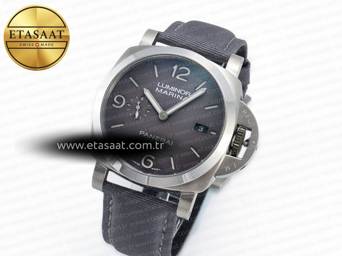 Penerai PAM1358 W TTF 1:1 Best Edition on Gray Nylon Strap P9010 - Görsel 2