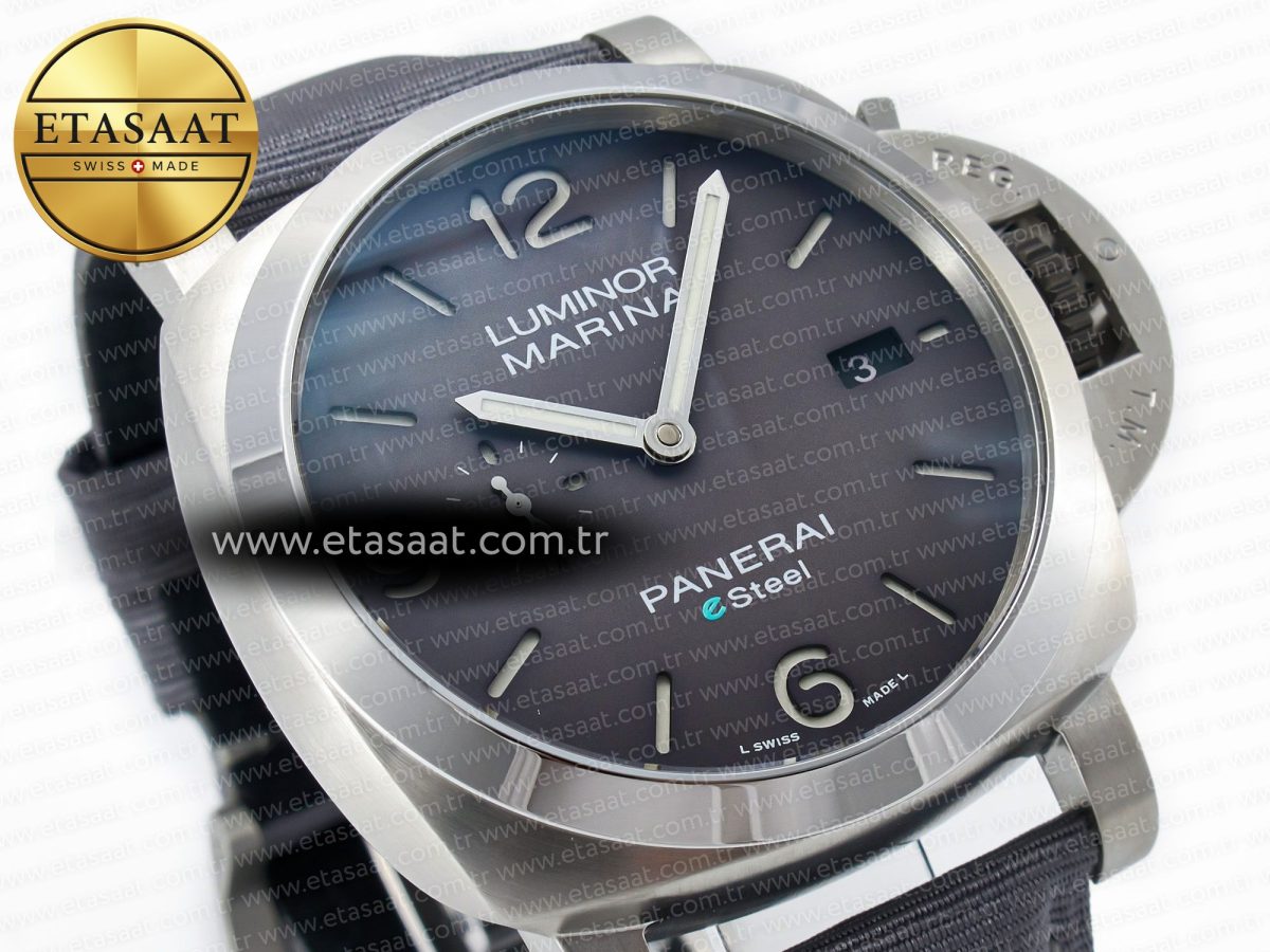 Penerai PAM1358 W TTF 1:1 Best Edition on Gray Nylon Strap P9010 - Görsel 5