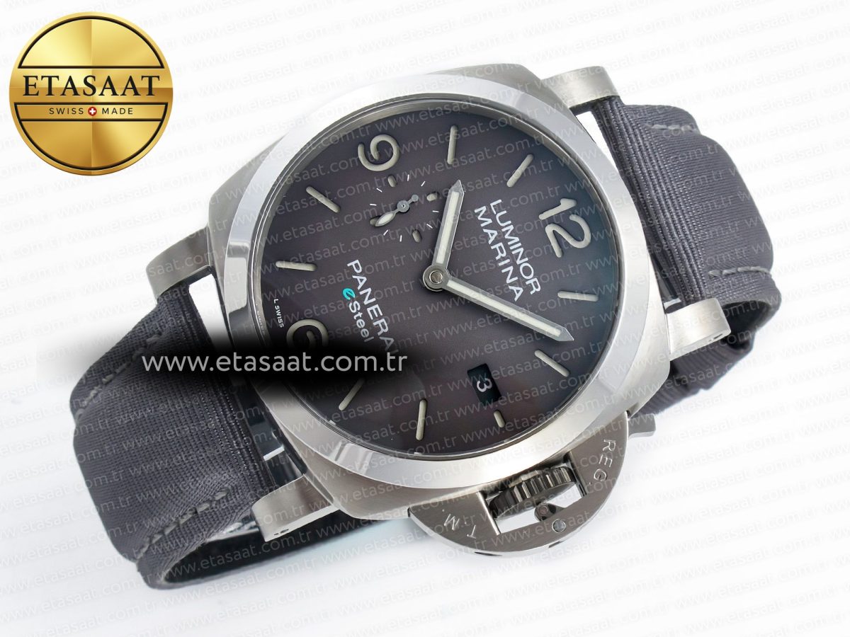 Penerai PAM1358 W TTF 1:1 Best Edition on Gray Nylon Strap P9010 - Görsel 8