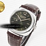 Panerai PAM1386 Radiomir 40mm TTF 1:1 Best Edition Green Dial on Brown Leather Strap P900
