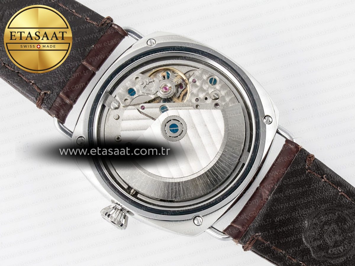 Panerai PAM1386 Radiomir 40mm TTF 1:1 Best Edition Green Dial on Brown Leather Strap P900 - Görsel 16