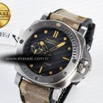 Penerai PAM1518 Submersible 44mm VSF 1:1 Best Edition Gray Ombre Dial on Camouflage Strap P900
