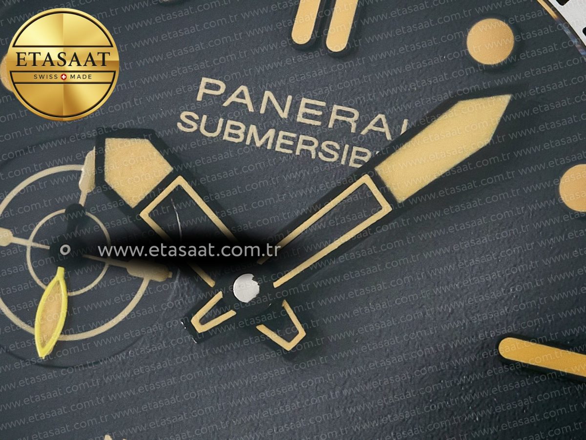 Penerai PAM1518 Submersible 44mm VSF 1:1 Best Edition Gray Ombre Dial on Camouflage Strap P900 - Görsel 10