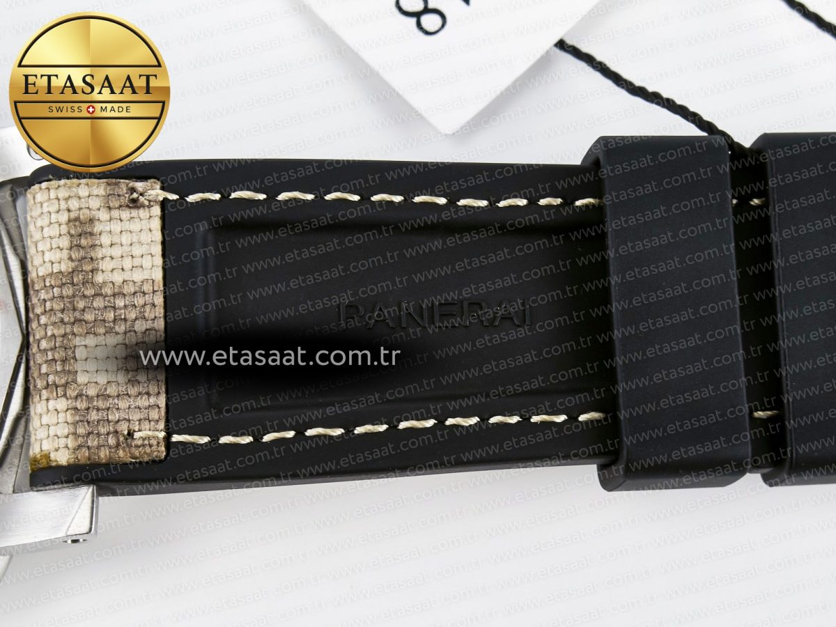 Penerai PAM1518 Submersible 44mm VSF 1:1 Best Edition Gray Ombre Dial on Camouflage Strap P900 - Görsel 29
