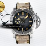 Panerai PAM1518 Submersible 44mm VSF Gri Ombre Kadran P900 Eta Saat - Görsel 3 - 1:1 Süper Klon Saat