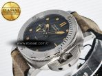 Penerai PAM1518 Submersible 44mm VSF 1:1 Best Edition Gray Ombre Dial on Camouflage Strap P900 - Görsel 6