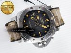 Penerai PAM1518 Submersible 44mm VSF 1:1 Best Edition Gray Ombre Dial on Camouflage Strap P900 - Görsel 8