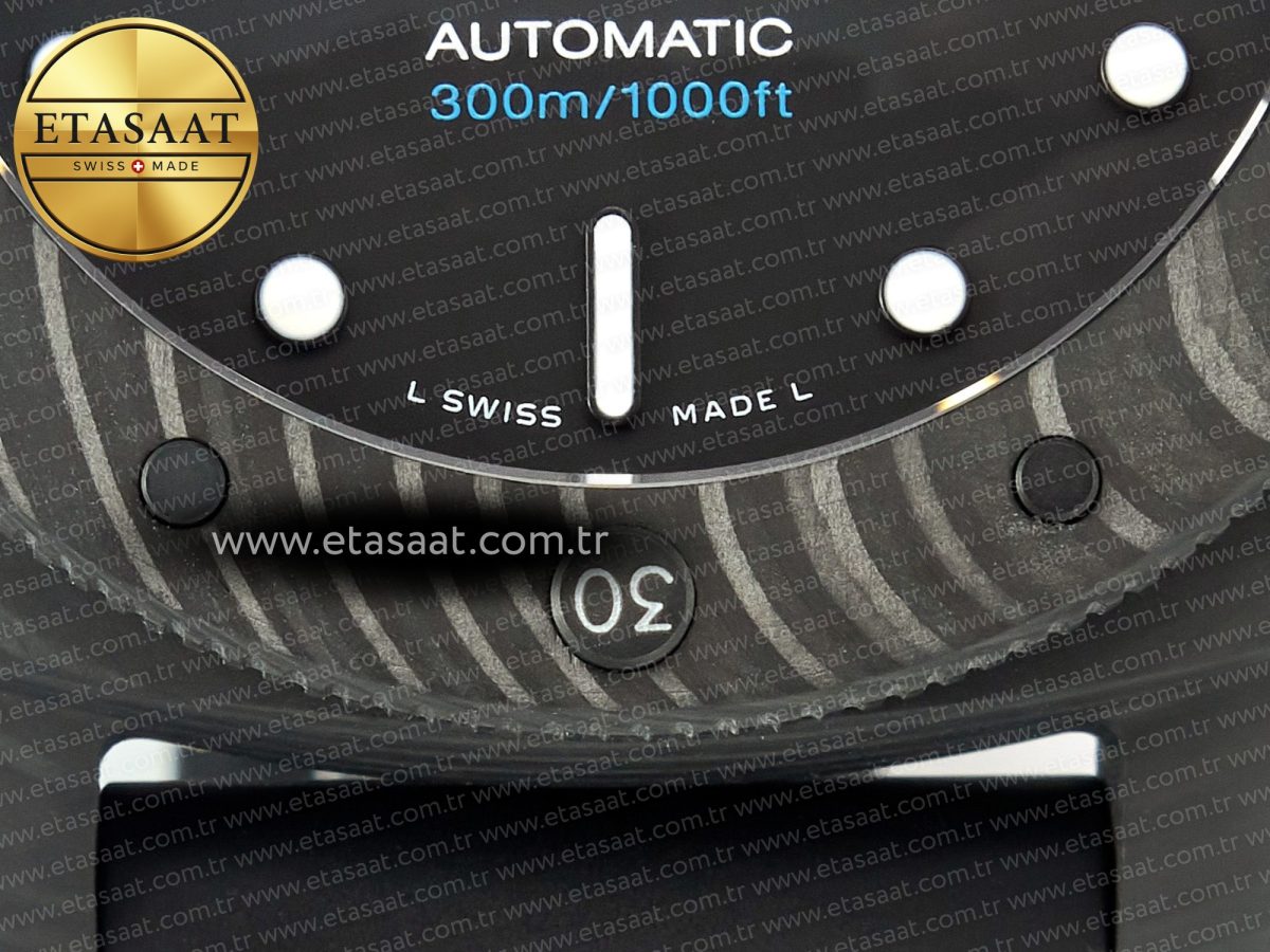 Penerai PAM2231 Carbotech 42mm VSF Best Edition Black Dial on Black Rubber Strap P.900 Super Clone - Görsel 14