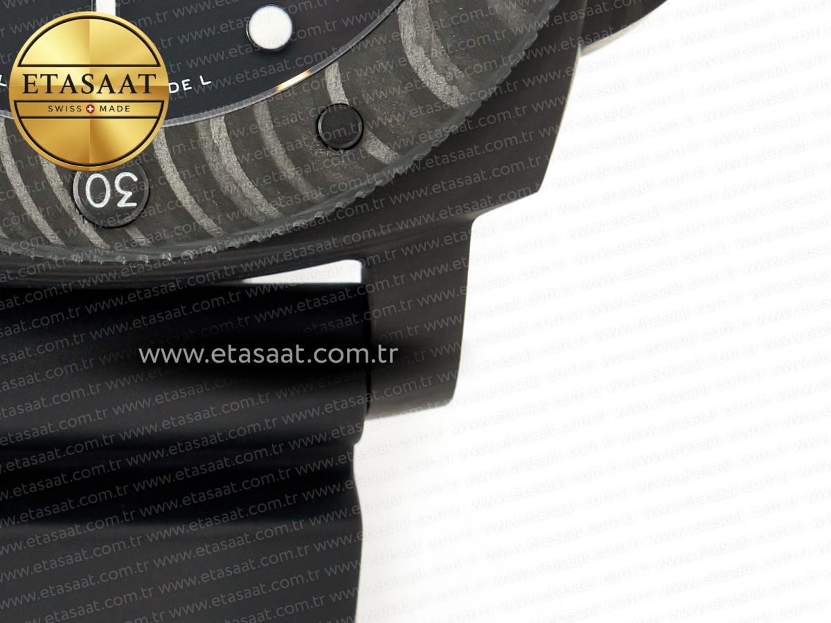 Penerai PAM2231 Carbotech 42mm VSF Best Edition Black Dial on Black Rubber Strap P.900 Super Clone - Görsel 15