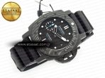 Penerai PAM2231 Carbotech 42mm VSF Best Edition Black Dial on Black Rubber Strap P.900 Super Clone - Görsel 8
