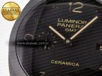 Panerai PAM441 Luminor Due VSF Best Edition Black Dial Black Carbon Bezel on Brown Asso Strap AXXXIV - Görsel 10