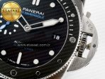 Panerai PAM683 Luminor Submersible 42mm VSF Best Edition Black Dial on Rubber Strap P900 Clone - Görsel 13