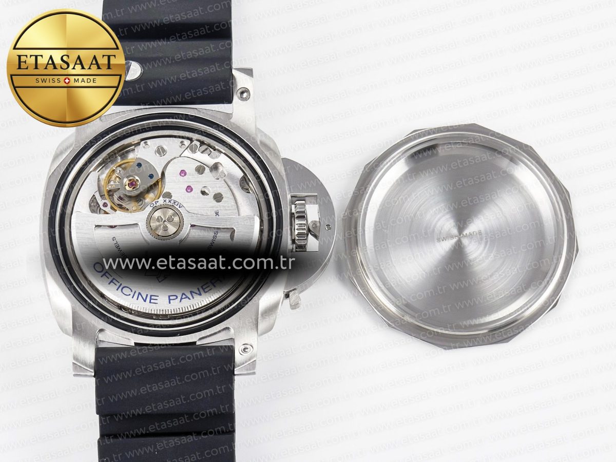 Panerai PAM683 Luminor Submersible 42mm VSF Best Edition Black Dial on Rubber Strap P900 Clone - Görsel 19