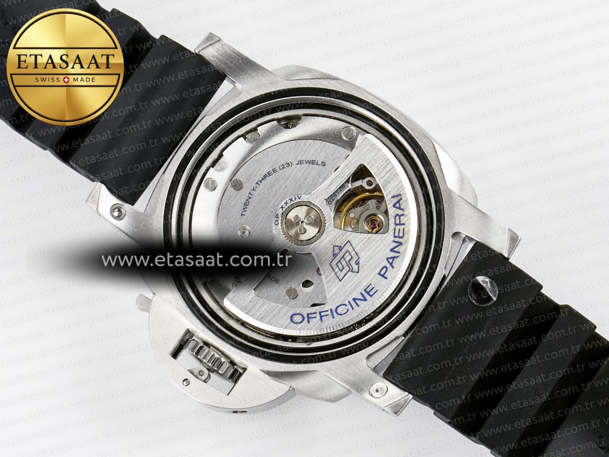 Panerai PAM683 Luminor Submersible 42mm VSF Best Edition Black Dial on Rubber Strap P900 Clone - Görsel 20