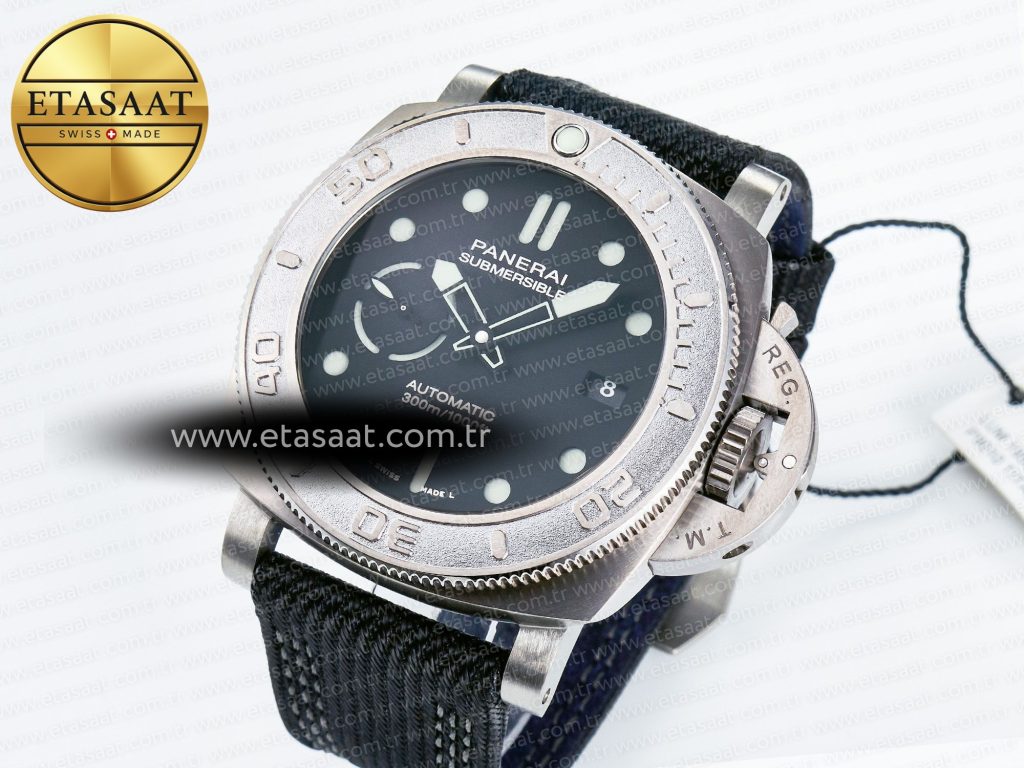 pam984 mike horn submersible vsf 11 best edition black dial on black nylon strap p 9010 clone1