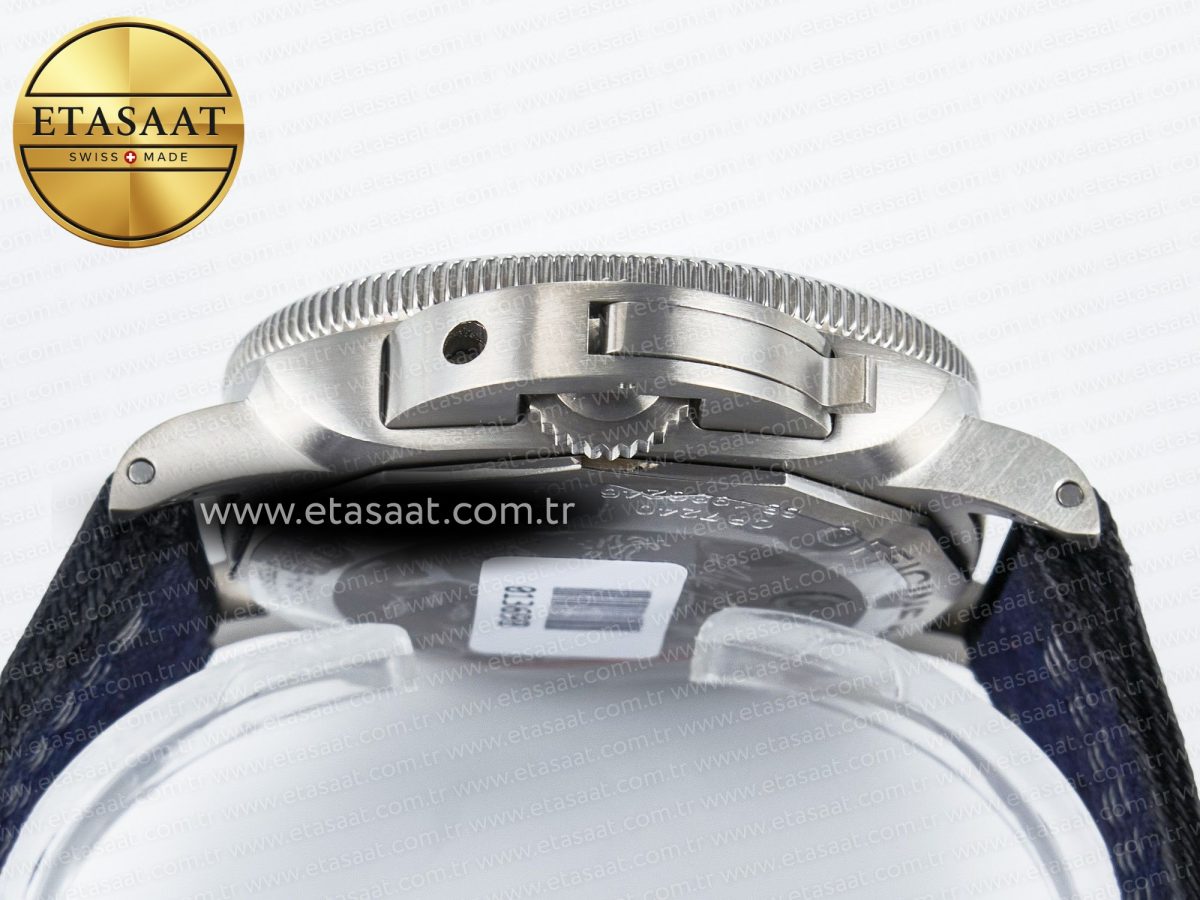 Panerai PAM984 Mike Horn Submersible VSF 1:1 Best Edition Black Dial on Black Nylon Strap P.9010 Clone - Görsel 16