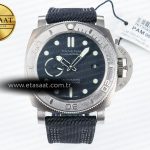 Panerai PAM984 Mike Horn Submersible VSF Siyah Kadran Clone Eta Saat - Görsel 3 - 1:1 Süper Klon Saat