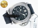 Panerai PAM984 Mike Horn Submersible VSF 1:1 Best Edition Black Dial on Black Nylon Strap P.9010 Clone - Görsel 8