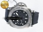 Panerai PAM984 Mike Horn Submersible VSF 1:1 Best Edition Black Dial on Black Nylon Strap P.9010 Clone - Görsel 9