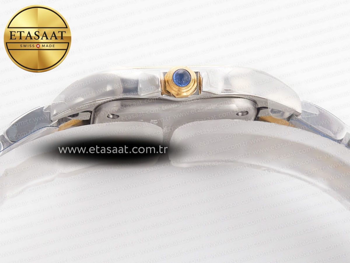 Cartier Panthère Secrete Ladies 22mm SS/YG 8848F 1:1 Best Edition White Dial on SS/YG Bracelet Ronda Quartz - Görsel 13
