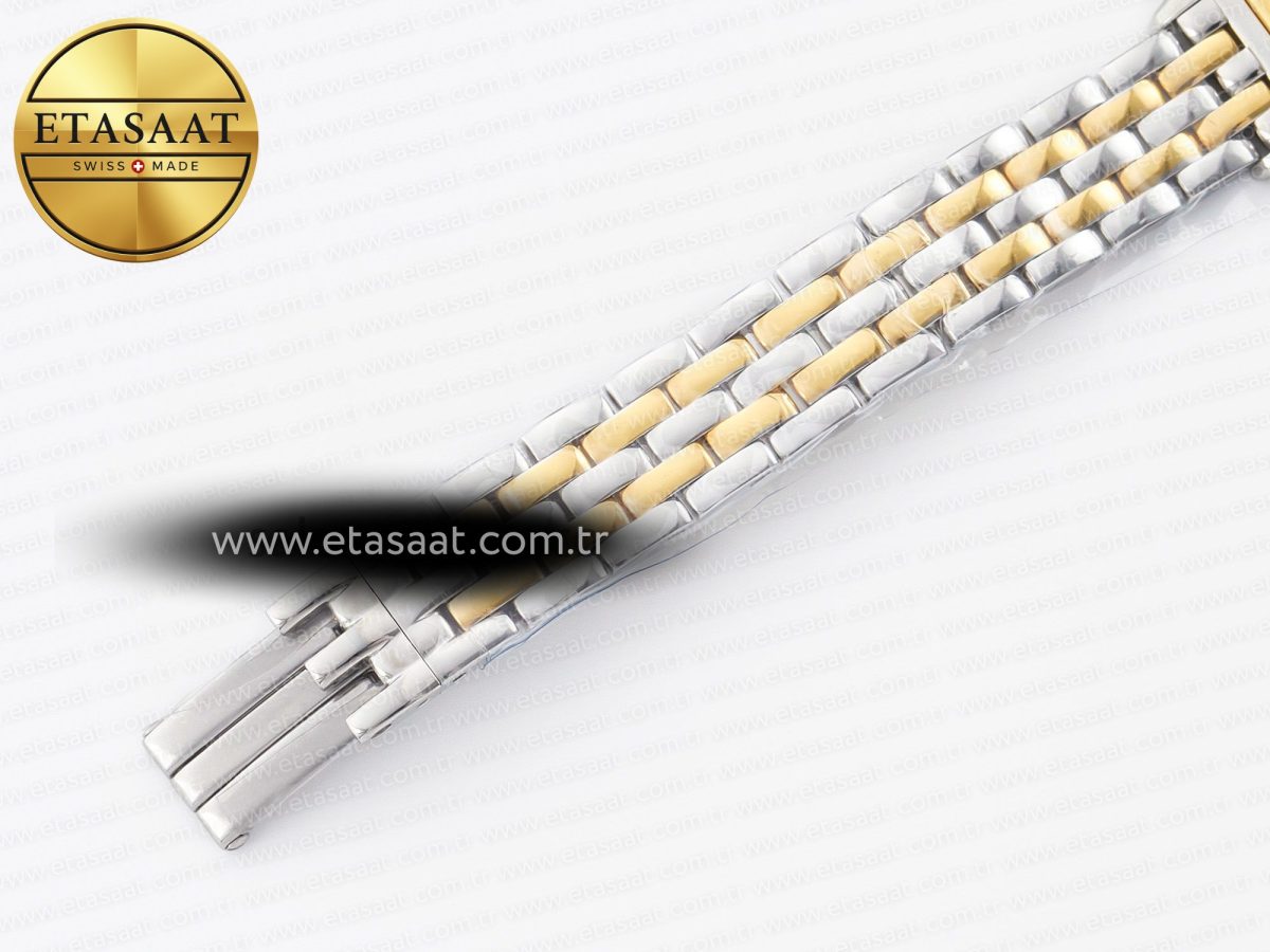 Cartier Panthère Secrete Ladies 22mm SS/YG 8848F 1:1 Best Edition White Dial on SS/YG Bracelet Ronda Quartz - Görsel 17