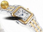 Cartier Panthère Secrete Ladies 22mm SS/YG 8848F 1:1 Best Edition White Dial on SS/YG Bracelet Ronda Quartz - Görsel 7