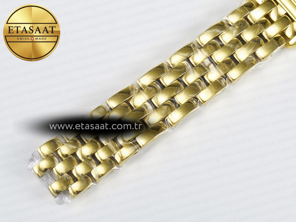 Cartier Panthère Secrete Ladies 22mm YG 8848F 1:1 Best Edition White Dial on YG Bracelet Ronda Quartz - Görsel 16