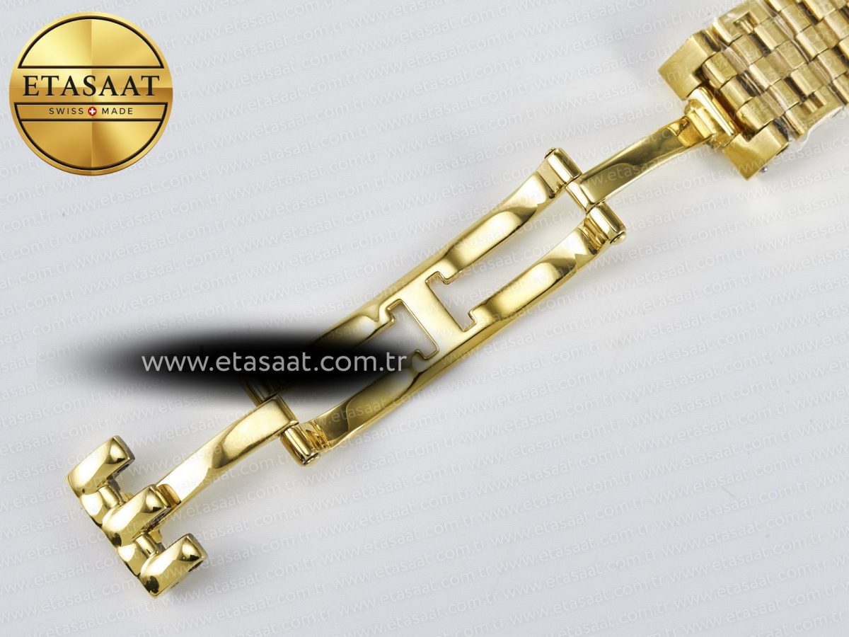 Cartier Panthère Secrete Ladies 22mm YG 8848F 1:1 Best Edition White Dial on YG Bracelet Ronda Quartz - Görsel 19