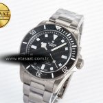 Tudor Pelagos M25407N-0001 39mm Black Ceramic Ti ZF 1:1 Best Edition Black Dial on Titanium Bracelet A2824 v2
