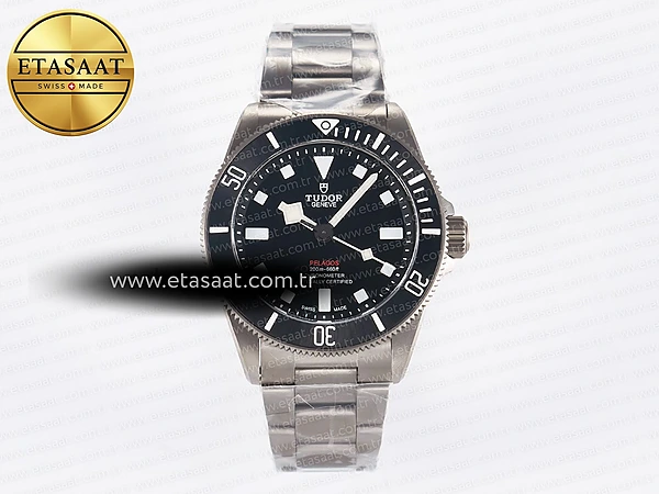 Tudor Pelagos M25407N-0001 39mm Siyah Seramik Ti ZF A2824 Eta Saat - 1:1 Süper Klon Replika Saat