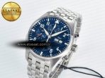 IWC Pilot Chrono IW377717 “Le Petit Prince” 2016 ZF 1:1 Best Edition on New SS Bracelet A7750 - Görsel 2