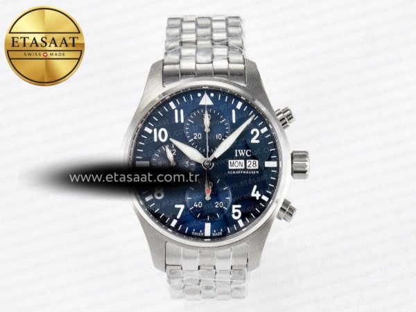 IWC Pilot’s IW388102 Blsf Pilots Eta Saat - 1:1 Süper Klon Replika Saat