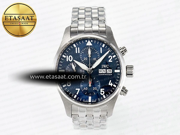 IWC Pilot’s IW388102 Blsf Pilots Eta Saat - 1:1 Süper Klon Replika Saat
