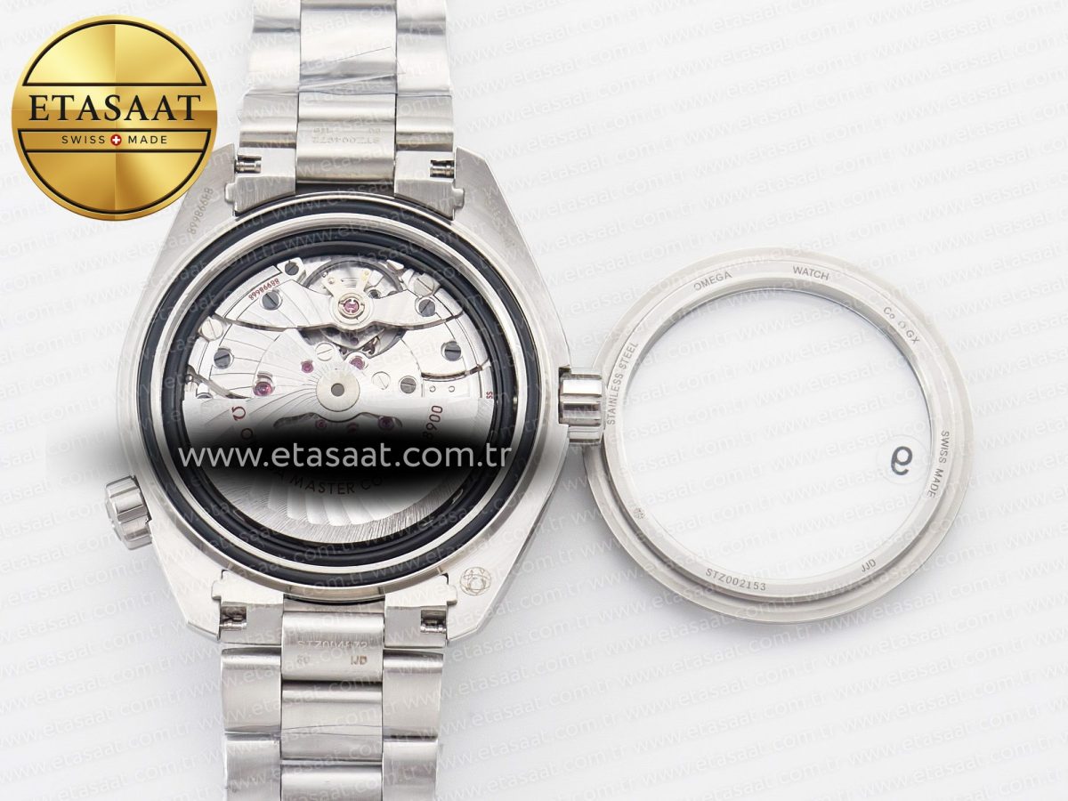 Omega Planet Ocean 600M 39.5mm VSF 1:1 Best Edition Black Dial Black Ceramic Bezel on SS Bracelet A8800 - Görsel 17