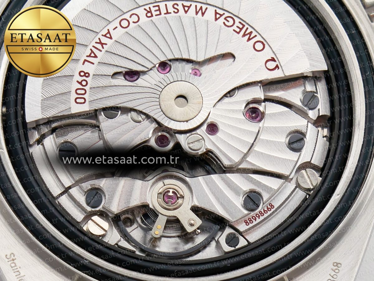 Omega Planet Ocean 600M 39.5mm VSF 1:1 Best Edition Black Dial Black Ceramic Bezel on SS Bracelet A8800 - Görsel 23
