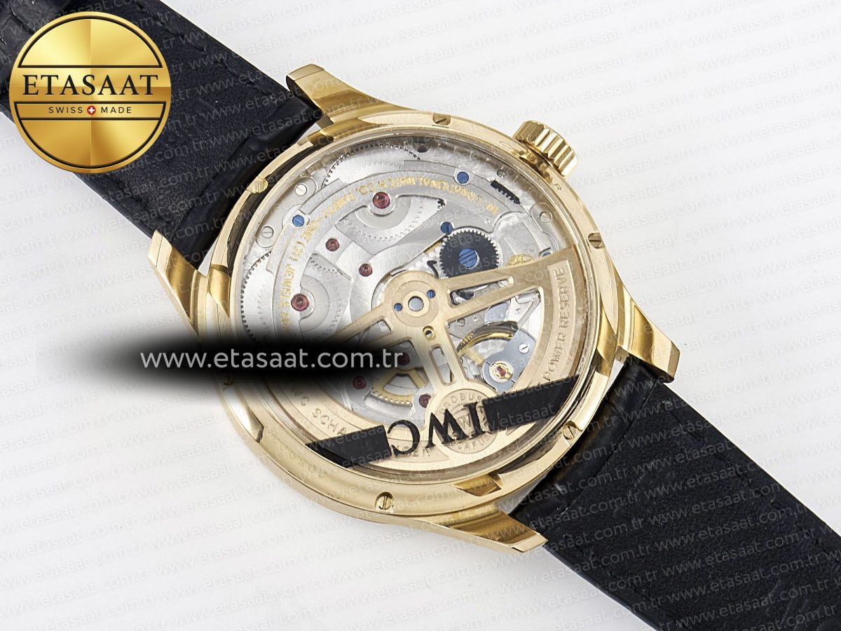 IWC Portugieser Perpetual Calendar RG 5033 Gray Dial on Black A52610 - Görsel 17