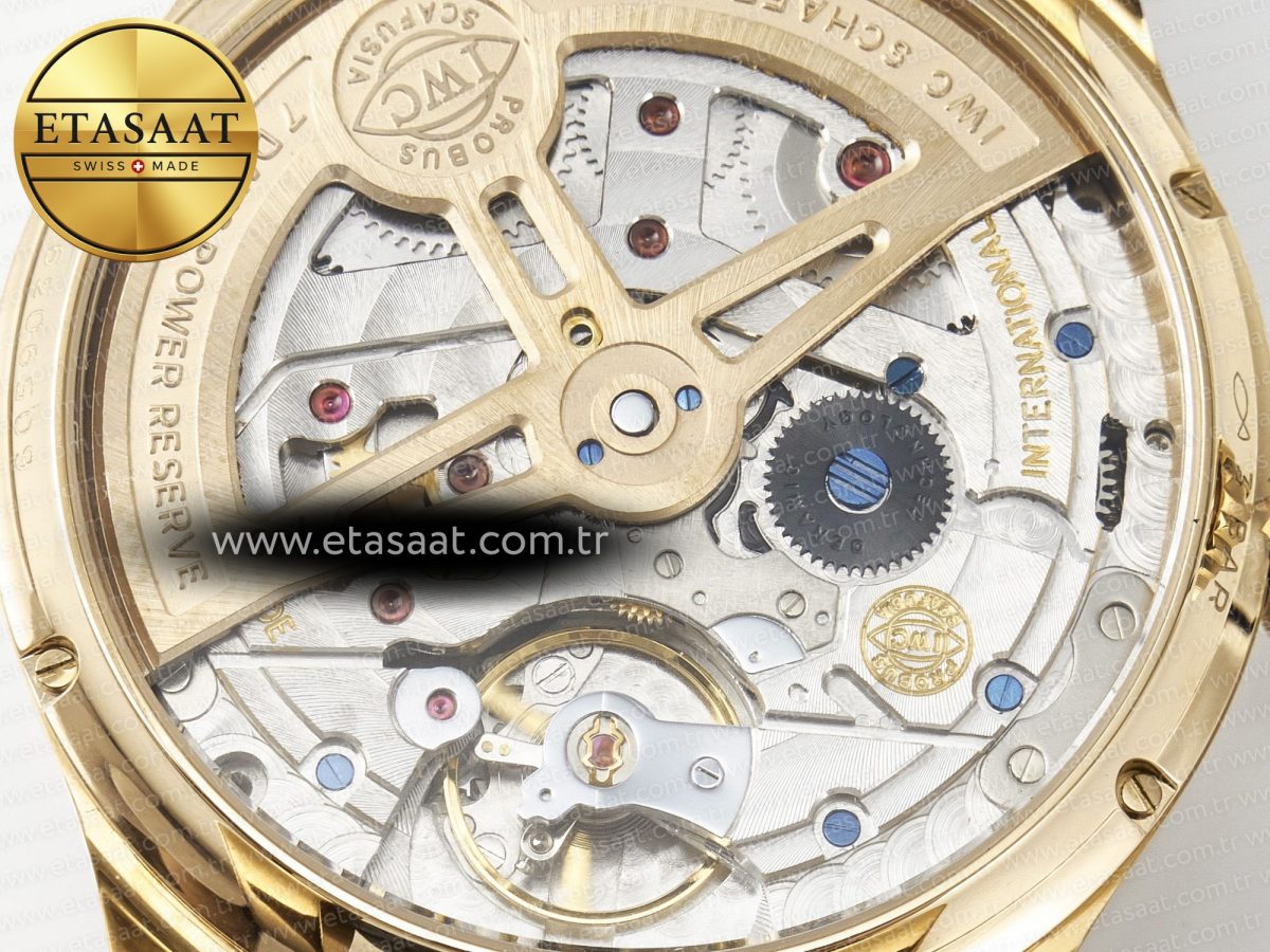 IWC Portugieser Perpetual Calendar RG 5033 Gray Dial on Black A52610 - Görsel 21